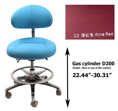 SC1280 Microfiber Dentist chair dental stools