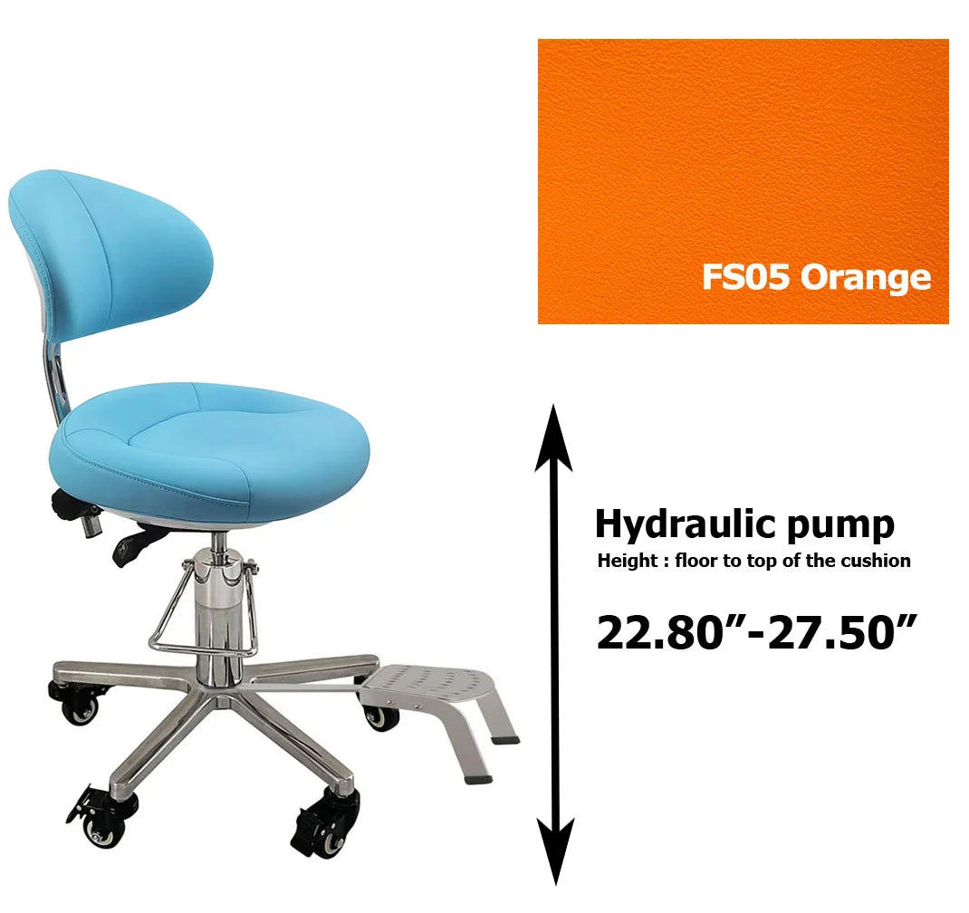 LINCHARM SC1280 Hydraulic Surgeon Chair Stool Foot Operated