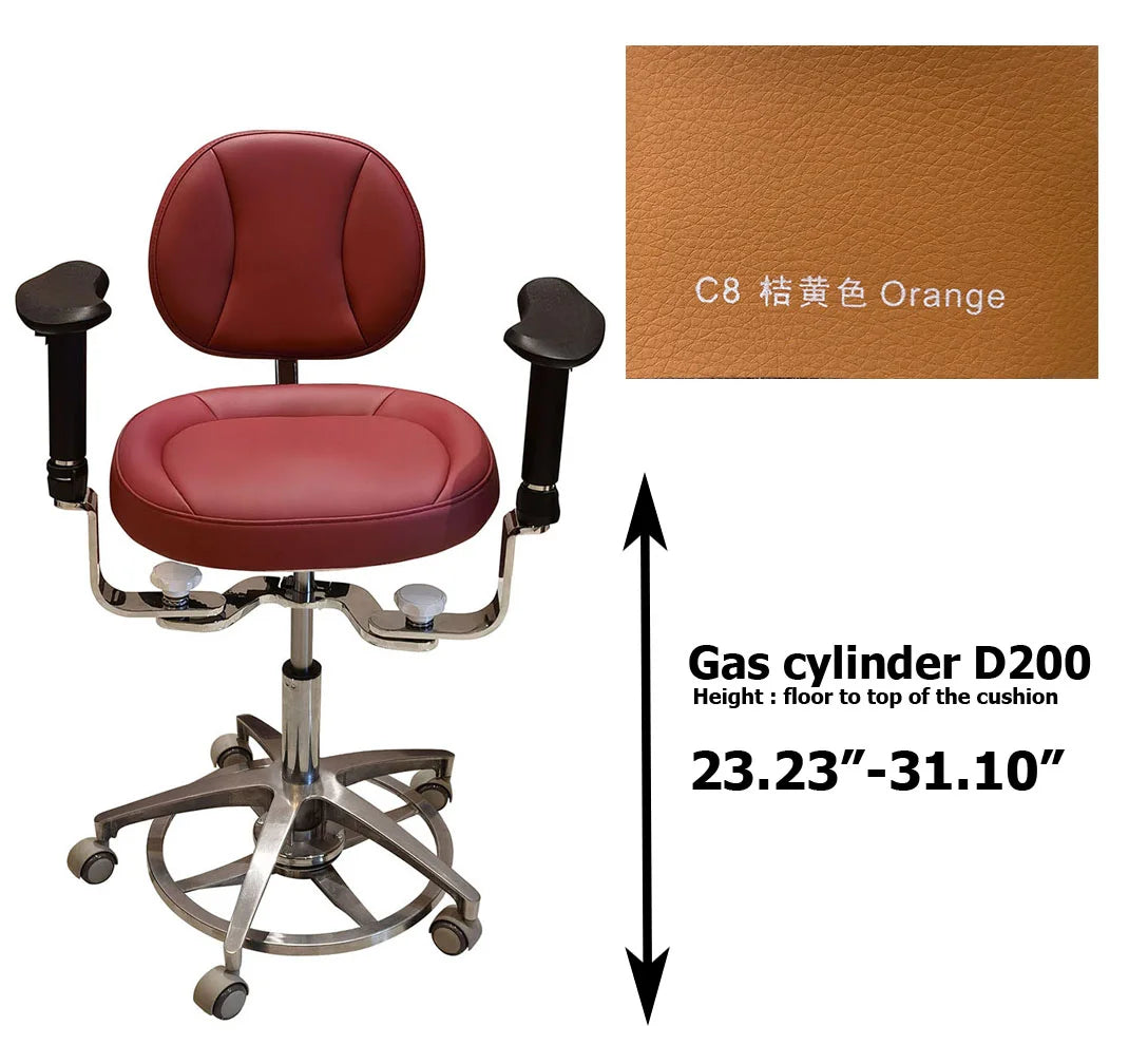 SC1291 Dental surgical chair stool, surgeon operating chair microsurgeon chair